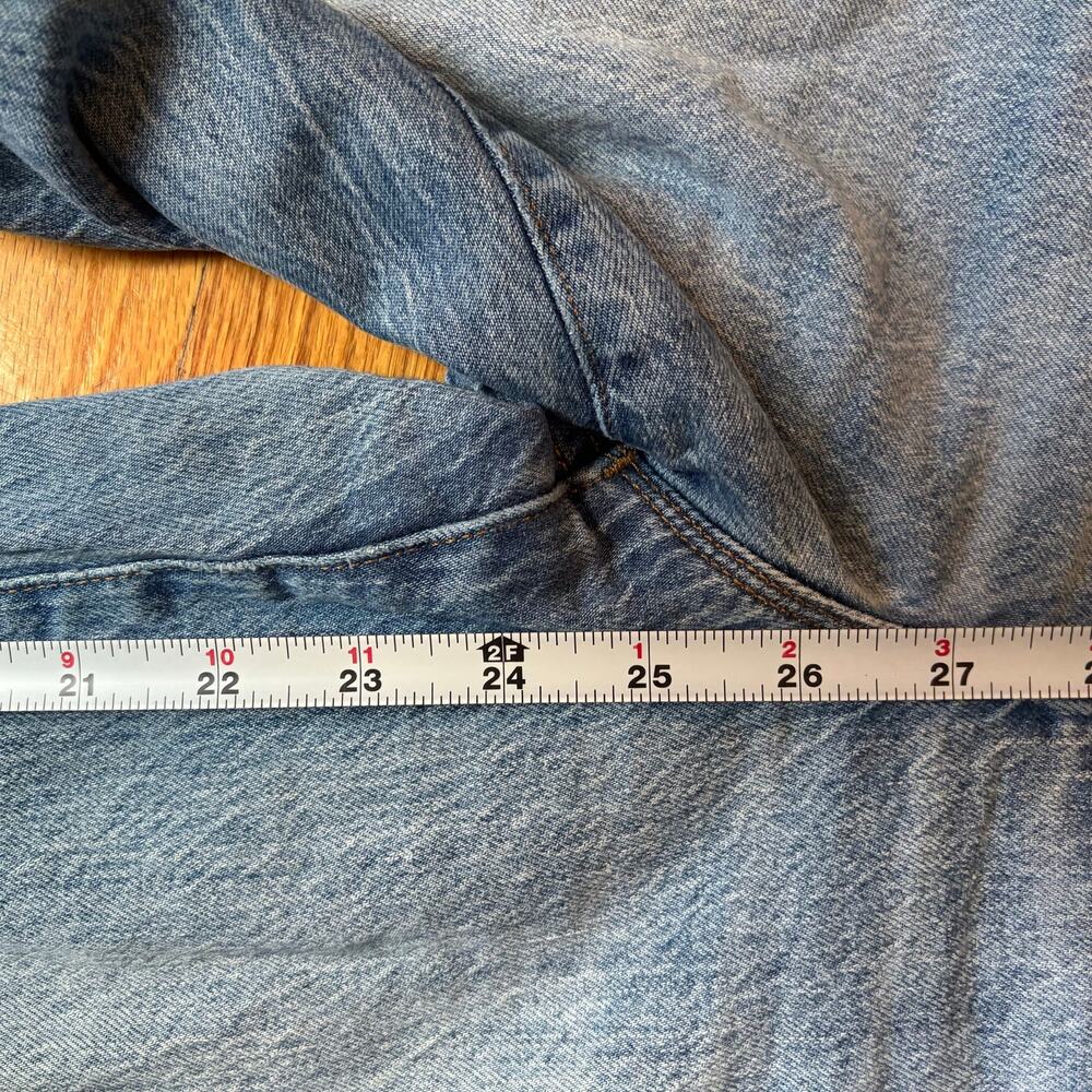 J. Crew Blue Straight Leg Jeans - Picture 4 of 5